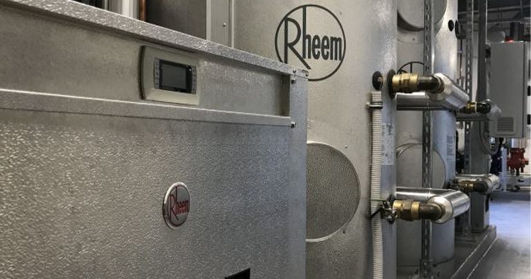 Water-to-Water Heat Pump - One of Rheem’s latest projects: hot water system for the new Emergency Department at Hollywood Private Hospital