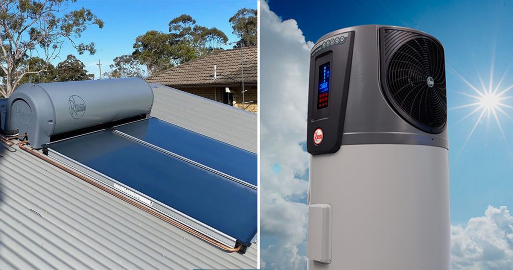 Solar Hot Water Or Heat Pump Water Heaters Which Should You Choose