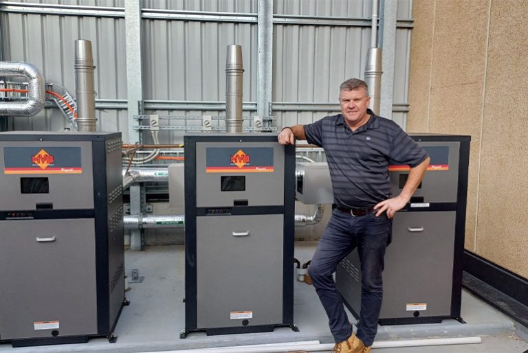 Rheem Commercial delivers first Victorian installation of Raypak MVB Rheem Commercial Hot Water Case Study: Installation of Raypak MVB at St John of God Hospital, Victoria's regional private hospital.
